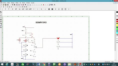 Esquema del SEMÁFORO en CADe SIMU paso a paso YouTube