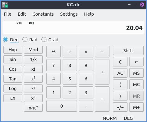 Chapter Kcalc Lubuntu Manual Documentation