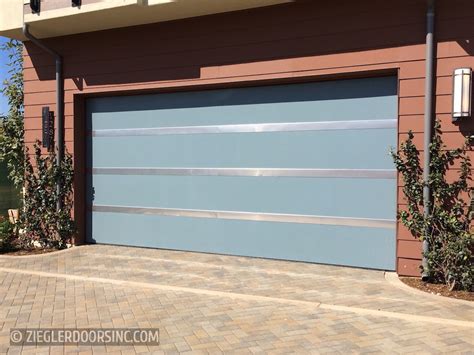 Contemporary Modern Wood Garage Doors - Ziegler Doors, Inc.