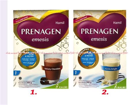 Jual Prenagen Emesis Mommy Rasa Vanilla Coklat Susu Ibu Hamil Gr Di