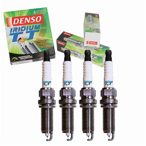 DENSO 4711 Iridium TT Spark Plugs 4pc For BMW Datsun Nissan Toyota