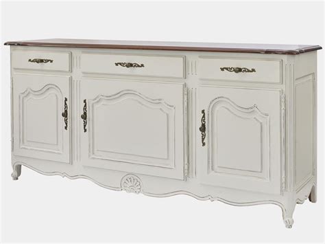 French Provincial Louis Xv Style Buffet Or Sideboard With Drawers