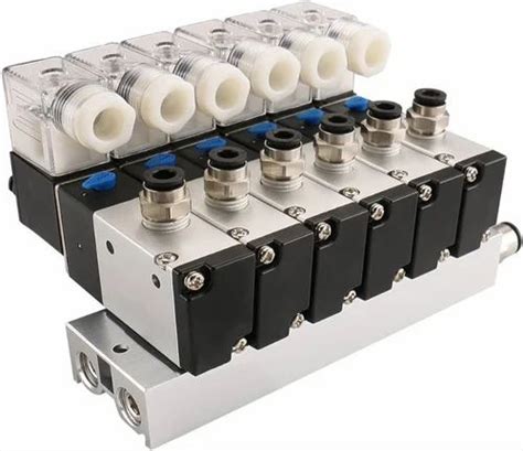 aluminium  space pneumatic solenoid valve manifold capacity  kg