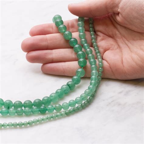 Green Aventurine Round Beads