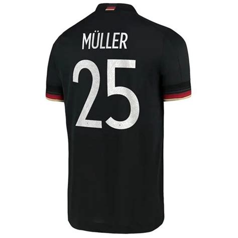 Saksa Thomas Müller 25 Vieras Pelipaita 2021 jalkapallo miesten