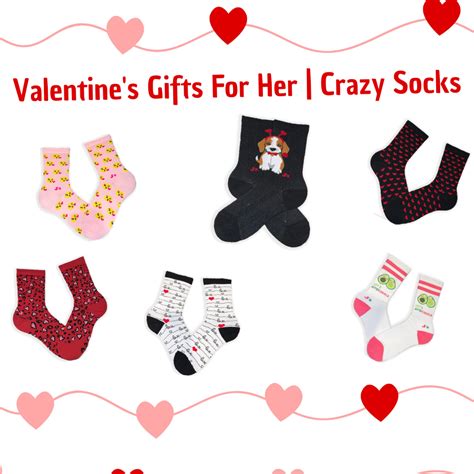 Valentine S Ts For Her Crazy Socks John S Crazy Socks