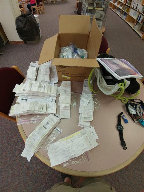 These years worth of receipts are getting scanned. Better to have a