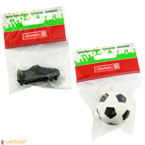 Brunnen Radiergummi Fußball - Fußballschuh | Radierer - LAFÜLIKI