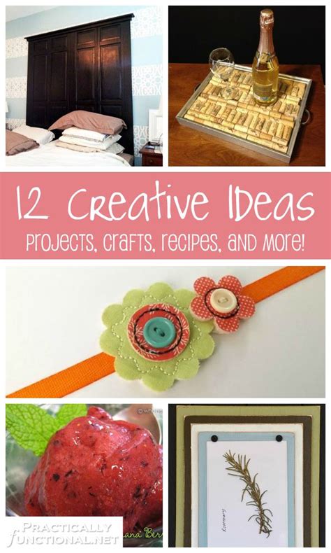 12 Creative Ideas Projects Crafts Recipes And More