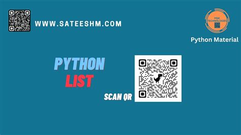 Python List Msk Technologies