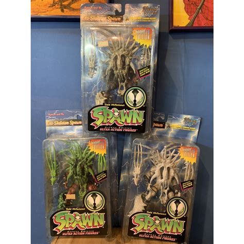 Mcfarlane Spawn 麥法蘭1996 閃靈悍將 再生俠 Series 4 Exo Skeleton Spawn 蝦皮購物