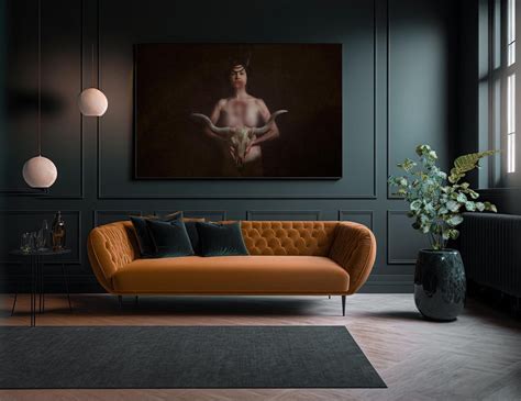 Omega Disciple Gothic Dark Nude Art Edgy Macabre Decor Halloween Erotic Poster Creepy