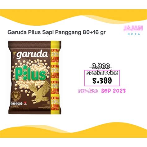 Jual Garuda Pilus Sapi Panggang 80 16 Gram Shopee Indonesia