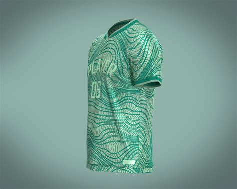 ArtStation - Soccer Green Jersey Player-06 | Resources