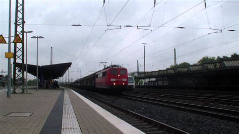 BR 151 der Railion mit Gemischten Güterzug Richtung Hamm in Gütersloh