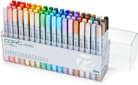 Amazon Copic Ciao Start 72 Color Set Arts Crafts Sewing