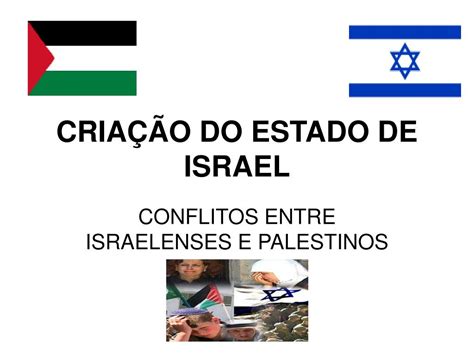 PPT CRIAÇÃO DO ESTADO DE ISRAEL PowerPoint Presentation free