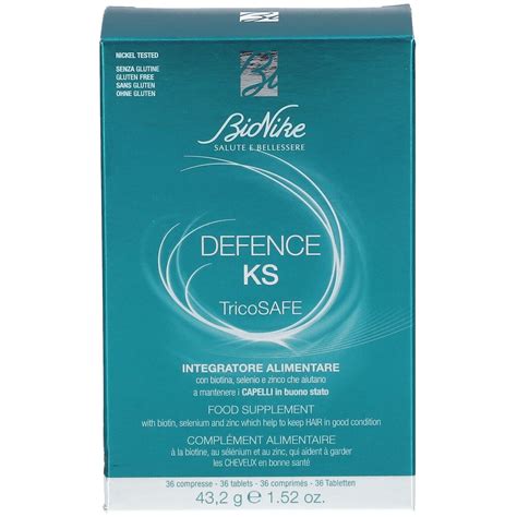 BioNike DEFENCE KS TricoSAFE 36 Pz Redcare