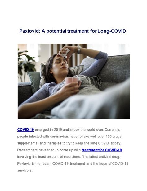 PPT – Paxlovid - Treatment of Long Covid and Side Effects of Paxlovid PowerPoint presentation ...