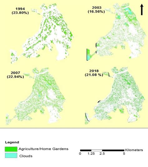 Spatio Temporal Change In Agriculture And Home Gardens In Kandy City