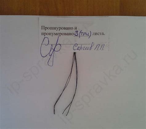 Как прошивать документы | Инструкция + Фото