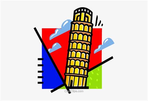 leaning tower  pisa clipart