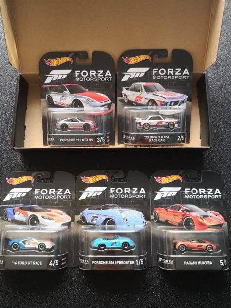 Hot Wheels Forza Motorsport Boxset 2017 Replica Entertainment Series