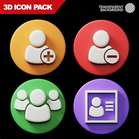 Premium Psd 3d Icon Pack 19