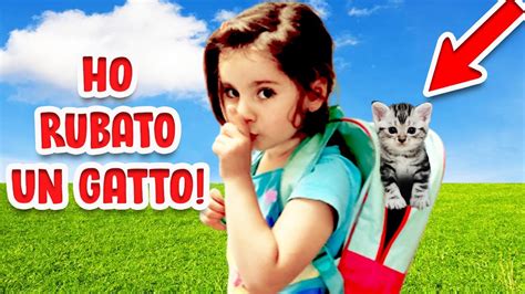 MARTINA MISSY HA RUBATO UN GATTINO DI NASCOSTO A MAMMA TY E PAPA SALVO