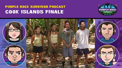 Purple Rock Survivor Podcast Watch Along Cook Islands Finale And