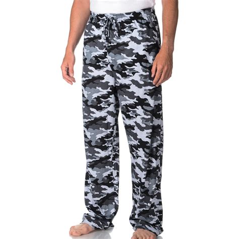 Hanes Mens Tall Drawstring Tagless Cotton Knit Lounge Sleep Pants Fly