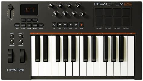 Nektar Impact Lx Usb Midi Keyboard Controller Zzounds