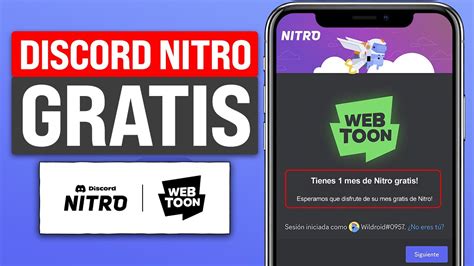 C Mo Obtener Discord Nitro Gratis Con Webtoon Tutorial Completo Paso