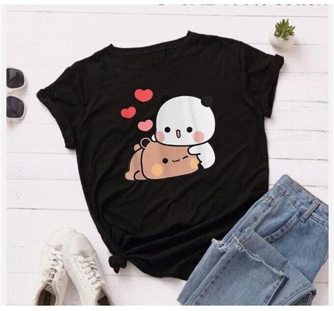 Panda Bear Hug Bubu Dudu Valentines Day S Unisex T Shirt Walmart