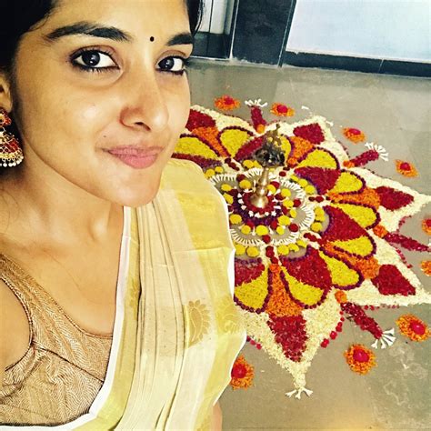 Actresses In Onam Saree Stills Celebration 2017