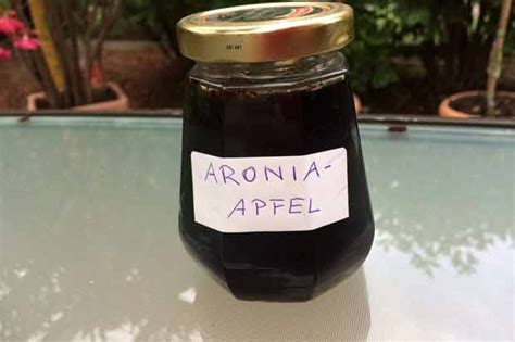 Aronia Apfel Marmelade Rezept