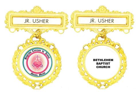 48BU USHER BADGE