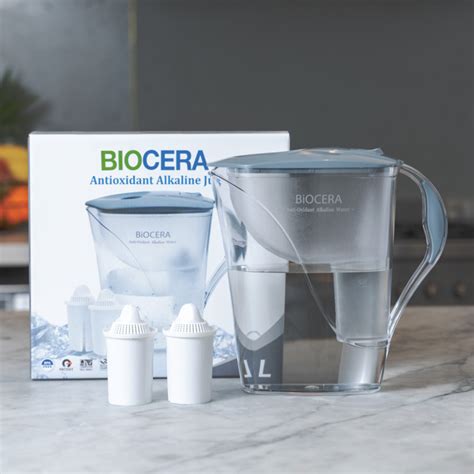 Biocera Alkaline Jug, Alkaline Antioxidant water Jug, Alkaline Water ...