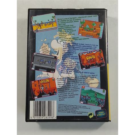 Trader Games NORMY S BEACH BABE O RAMA SEGA MEGADRIVE PAL EURO COMPLETE GOOD CONDITION