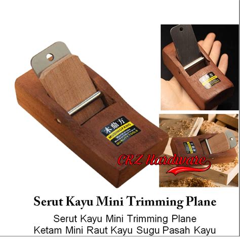 Mini Trimming Ketam Serutan Kayu Mini Manual Alat Planer Ketam Pasah