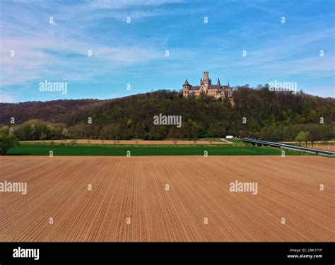 Aerial View Castle Marienburg Castle Hi Res Stock Photography And