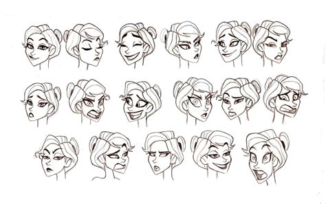 Claire Expressions By Chillyfranco On Deviantart Character Design