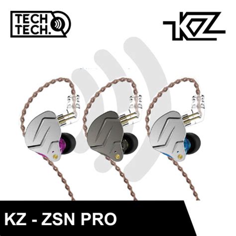 Jual Knowledge Zenith KZ ZSN Pro Hybrid Earphone Dual Driver With