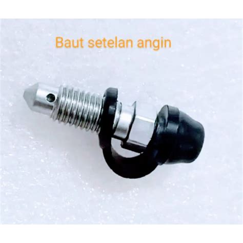 Jual Baut Nepel Kaliper Setelan Pembuangan Angin Kepala Babi Vario