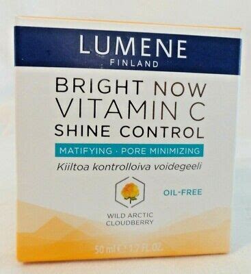 Bright Now Vitamin C Shine Control Gel Cream Lumene Finland Oil Free 0