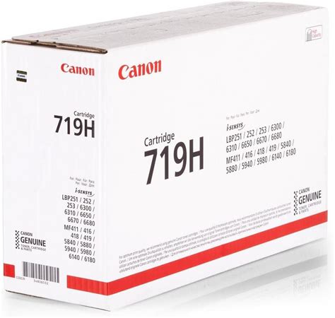 Canon Toner Cartridge Original X Black B H Xxl I Sensys Mf