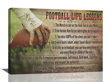 Motivational Football Posters