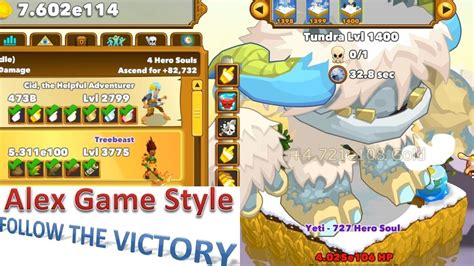 Clicker Heroes En Zone 1400 Overview Of The Gameplay Ep15