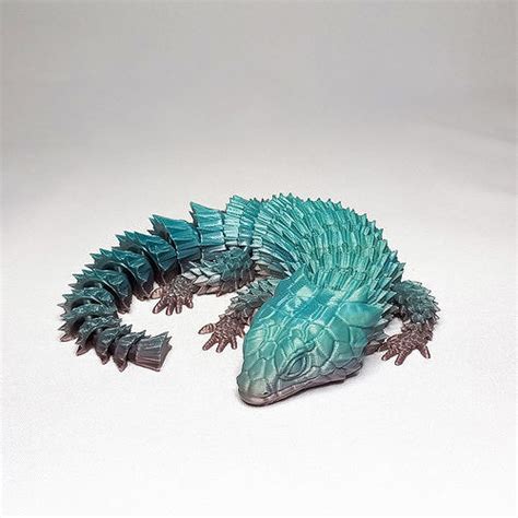 Articulated Armadillo Lizard Little Dragon 3d Model 3d Printable Cgtrader