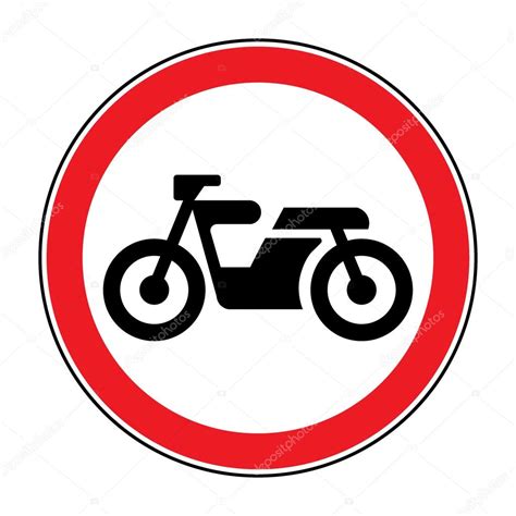 Motorcycle red sign — Stock Photo © Alona_S #98638904